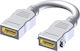 Procab HDMI Male to HDMI Female Converter White 1 Piece BSP602/W