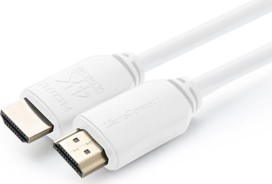 Microconnect HDMI Cable Male - HDMI Male 10m White