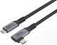 Microconnect Cablu USB 3.2 USB-C Masculin - USB-C 100W Negru 5m USB3.2CC5-A