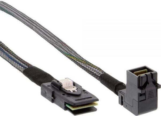 InLine Mini SAS - Mini SAS Cable 100cm Γκρι (27629B)