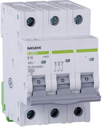 Noark Αυτόματη Ασφάλεια 20A Τριπολική AC 100054