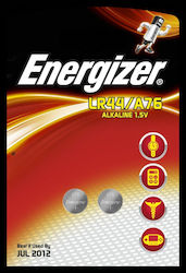 Energizer Αλκαλικές Μπαταρίες LR44 1.5V 2τμχ