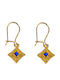 Gatsa Earrings made of Silver Gold Plated