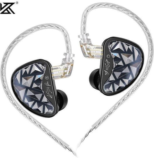 KZ Ακουστικά Ψείρες In Ear Γκρι