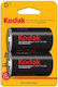 Kodak Extra Heavy Duty Zink-Batterien Zink D 1.5V 2Stück