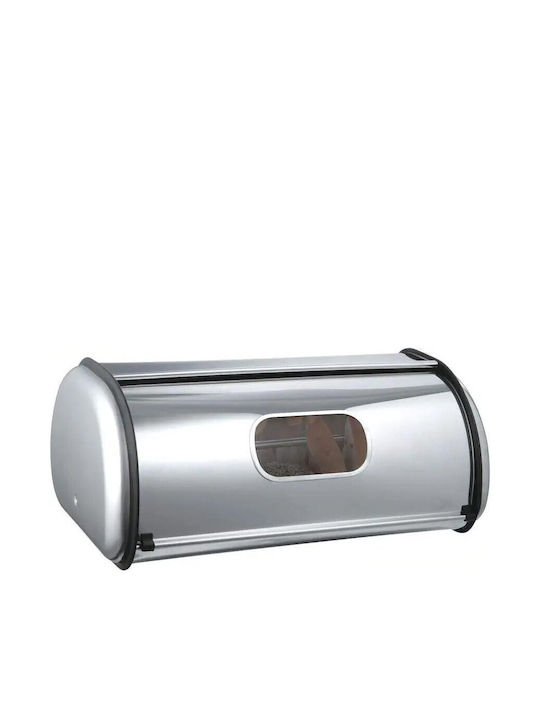 Banquet Bread Box Inox Gray 36x24x15cm