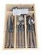 Lou Laguiole Cutlery Set Blue 24pcs