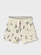 Kinder-Shorts/Bermudas Stoff Beige
