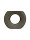 Ceramic Tabletop Decorative Item Fb94646.03 Gray Matte 18x6.5x14cm