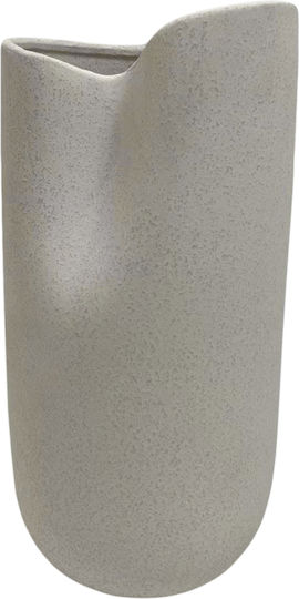 Ceramic Tabletop Decorative Fb94607.01 Off-White Crystal 15 2x15x30cm
