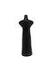 Ceramic Tabletop Decor Fb94636.02 Black Matte Φ18 8x50cm