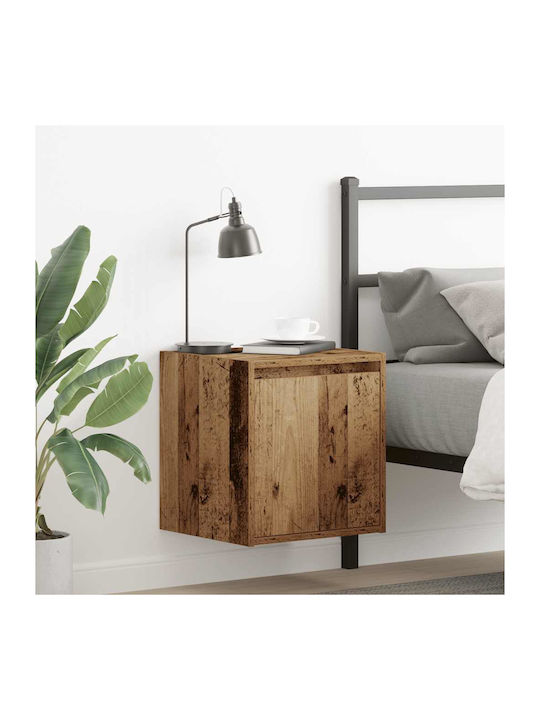 Wooden Bedside Tables Old Wood 2 Pieces 38x34x40cm