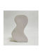 HomeMarkt Decorative Home Glaze made of Ceramic Material 5x6x21cm 1pcs