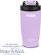 Nava "we Care" Glas Thermosflasche Rostfreier S...