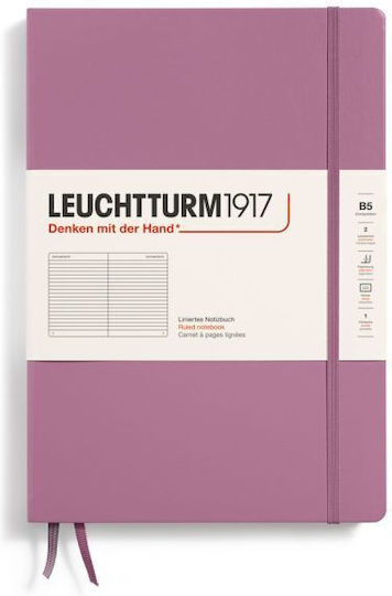 Leuchtturm1917 Notebook B5 Ruled Pink