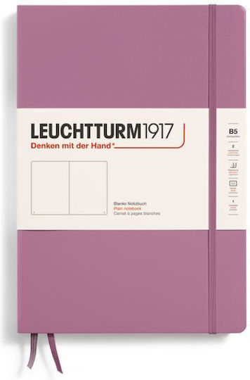 Leuchtturm1917 Carnet B5 cu Pagini Albe Roz