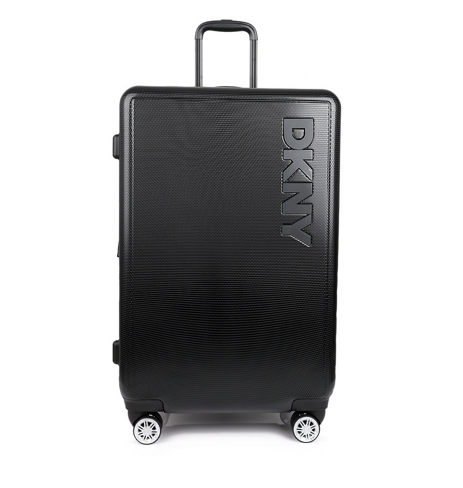 DKNY Großer Reisekoffer Hartschalen Black mit Räder DH818SP4-BLK