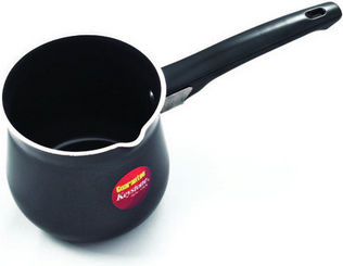 Aluminum Coffee Pot Black Non-Stick