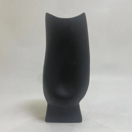HomeMarkt Διακοσμητικό Σπίτι Glaze από Κεραμικό Υλικό 1x12x38cm