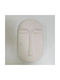 HomeMarkt Decorative Home Humans made of Ceramic Material 5x6x28cm 1pcs