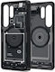 Spigen Ultra Hybrid Mag Umschlag Rückseite Sili...