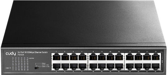 Cudy FS1024 Unmanaged L2 Switch με 24 Θύρες Ethernet