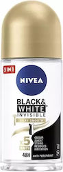 Nivea Men Black & White Invisible Deodorant Roll-On 50ml
