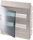 Abb Mistral Tablou electric Încastrat, 2 Rânduri, 12 Elemente L320xA435xP79mm