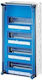 Hensel Wall mounted Waterproof 12-Elements Fuse Box with 4 Rows