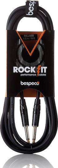 Bespeco Series Cable 6.3mm male - 6.3mm male 4.5m (RKJJ450)