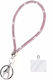 Λουράκι Καρπού Κινητού Στρας Ροζ