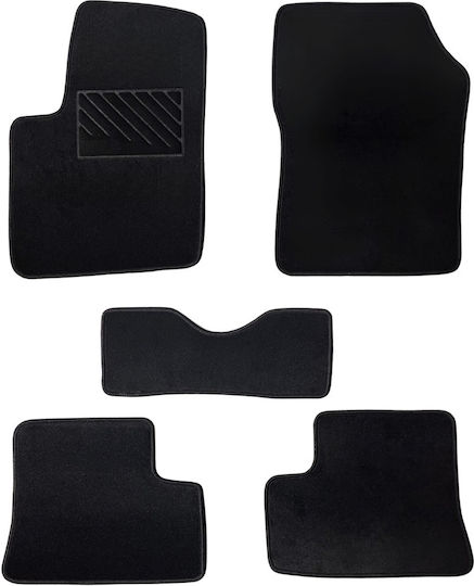 Economy Quality Carpet Mats Black Compatible with Suzuki Alto Model 2009-2014 5pcs