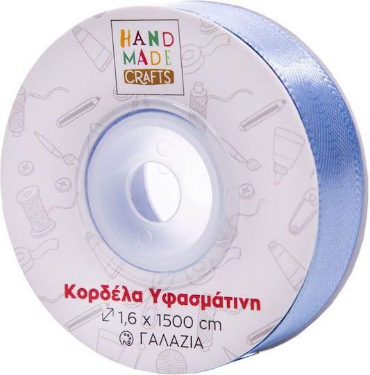 Hand Made Crafts Fabric Ribbon Light Blue 1.6x1500cm