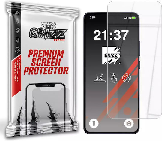 GrizzGlass Gehärtetes Glas (Oppo Reno13 F 4G, GrizzGlass)