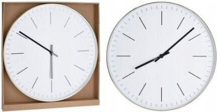 Home&Styling Collection Wanduhr Weiß Ø50cm