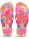 Șlapi pentru copii Flip Flops Fuchsia Flores