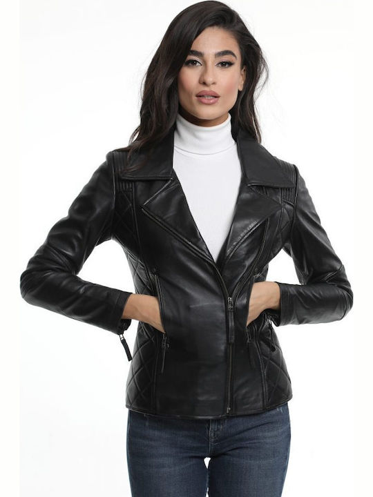 Newton Leather Perfecto Μακρύ Δερμάτινο Γυναικε...