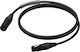 Procab Cable XLR male - XLR male Μαύρο 0.5m (PRA901/0.5)