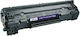 Ht-ce285a Ht Συμβατό Toner Universal Ce285 Cb435a Cb436a Black 2k