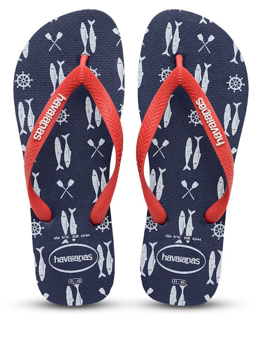 Top Nautical Herren Flip Flops Blau