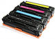 Kompatibles Set HP Premium CF210X+CF211A+CF212A+CF213A HP LaserJet Pro Color M251n M251nw MFP M276n M276nw Pro200