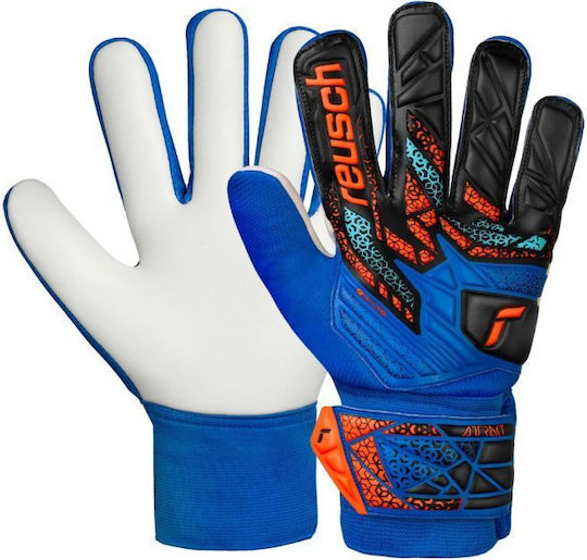 Reusch Attrakt Starter Solid Mănuși portar de Copii Albastru