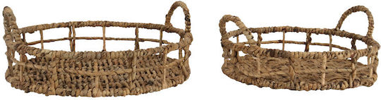 InTheBox Tavă Decorativă Wicker Thasos Rotundă 40x40x9cm 2buc