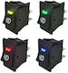Wippschalter LED 12V 35A ASW-17D Grün