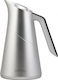Vialli Design Jug Thermos Plastic 1lt Silver-black