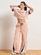 Jogginghose Breit Rosa