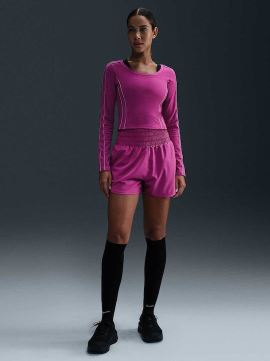 Nike Women's Sports Long Sleeve Top Dri-Fit Fuc...