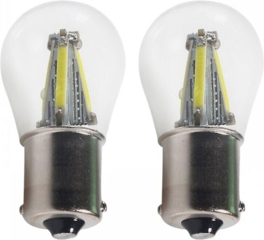 Λάμπες Αυτοκινήτου & Μοτοσυκλέτας S25 LED Λευκό 12V 1.5W 2τμχ