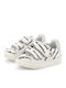 Kids Sneakers with Scratch White