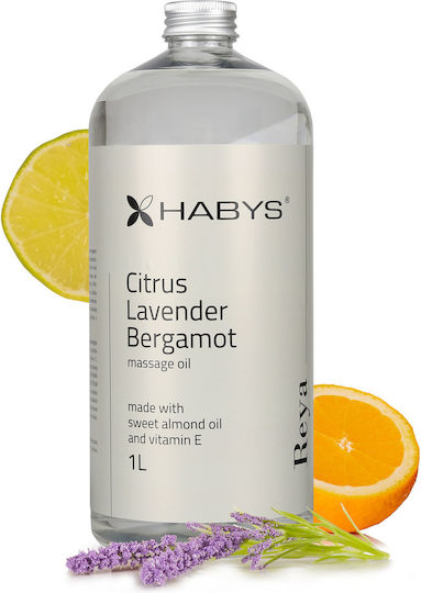 Habys Citrus Lavender Bergamot Λάδι Σώματος 1000ml